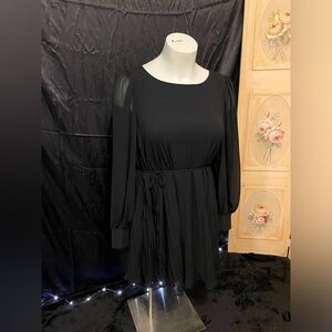 Torrid Black Double Lined Dress